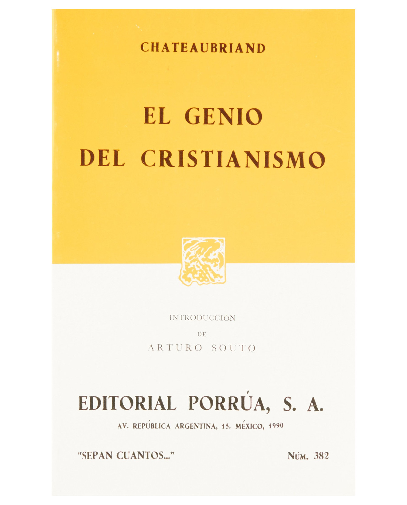Foto 2 pulgar | Libro El Genio del Cristianismo Editorial Porrúa René Chateaubriand