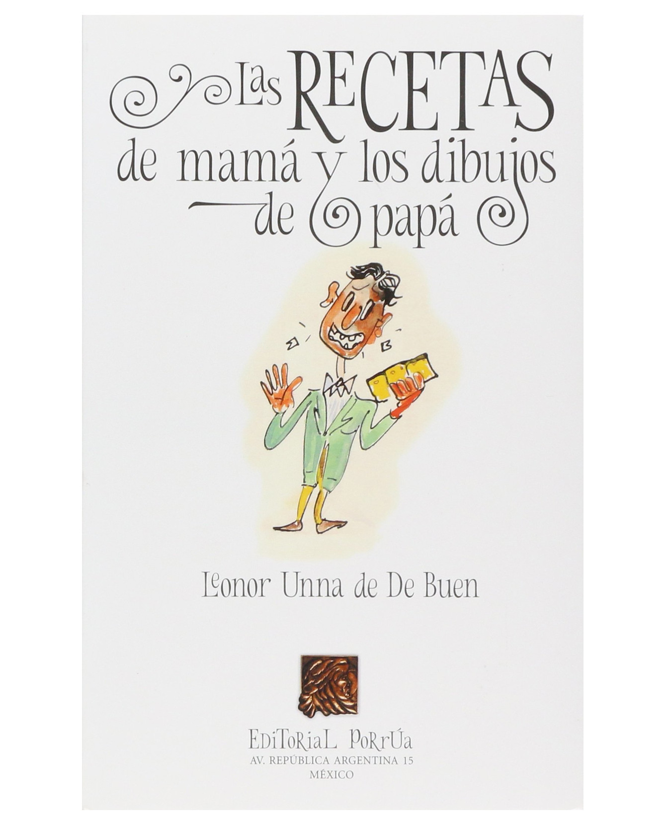 Foto 2 pulgar | Libro Las Recetas de Mamá y los Dibujos de Papá Editorial Porrúa Leonor Unna de De Buen