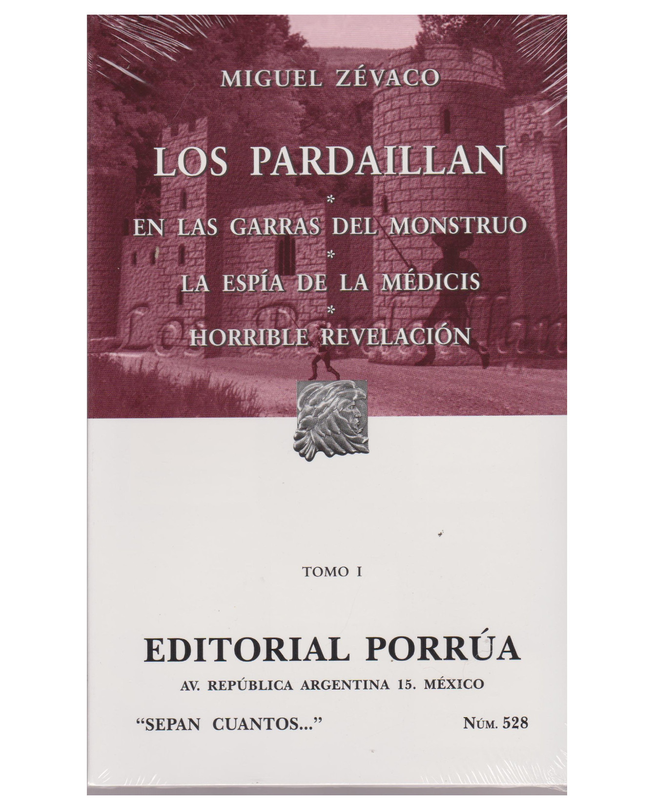 Foto 1 | Libro Los Pardaillan Tomo I: En Las Garras Del Monstruo- Editorial Porrúa - Zévaco, Miguel