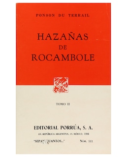 Foto 1 | Libro Hazañas De Rocambole Tomo Ii- Editorial Porrúa - Ponson Du Terrai