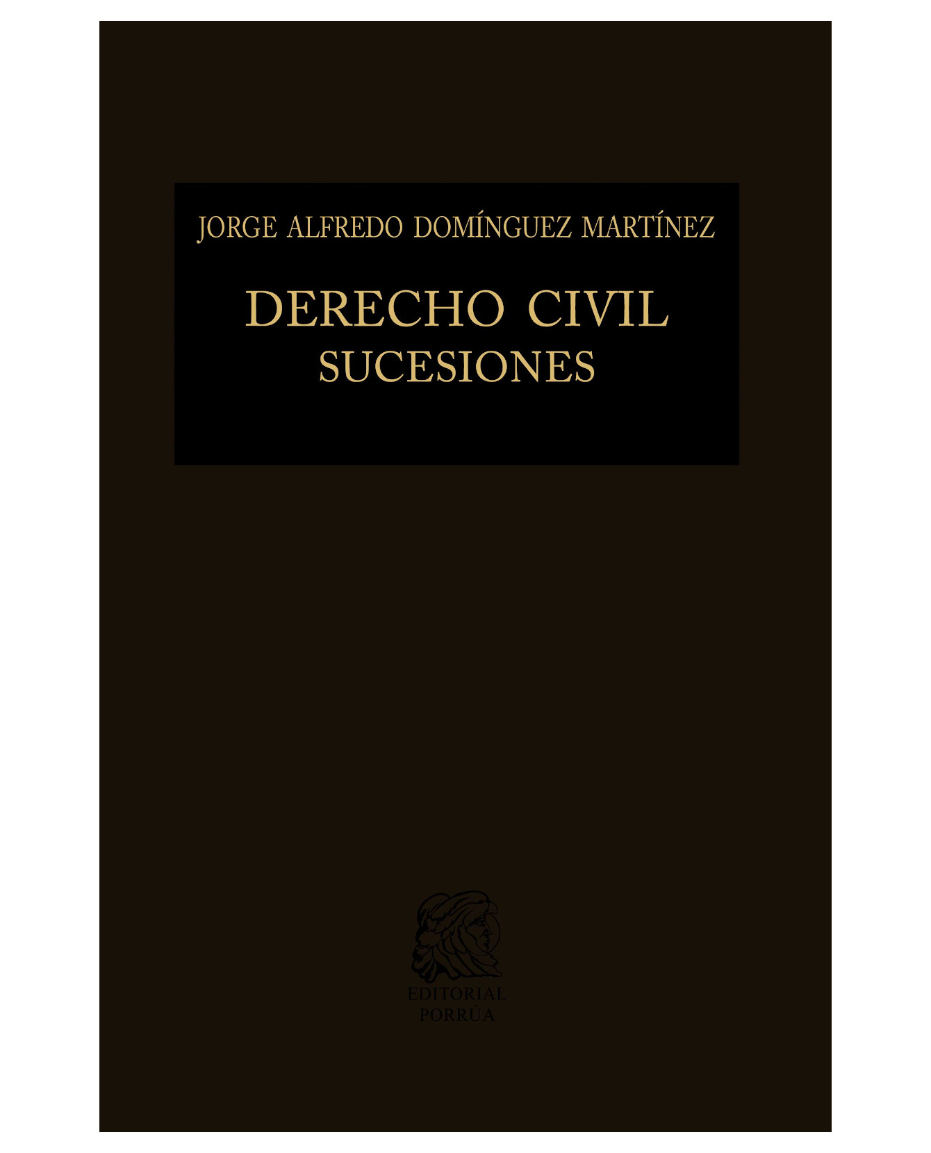 Foto 2 pulgar | Libro Derecho Civil: Sucesiones- Editorial Porrúa - Domínguez Martínez, Jorge Alfredo