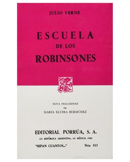 Foto 1 | Libro Escuela de Los Robinsones Editorial Porrúa Verne Julio
