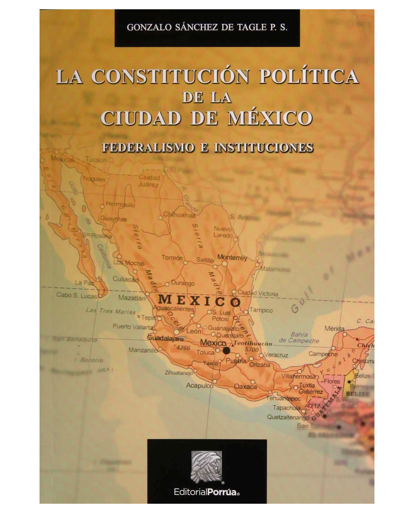 Libro La Constitución Política De La Ciudad De México- Editorial Porrúa - Sánchez De Tagle Pérez Salazar, Gonzalo