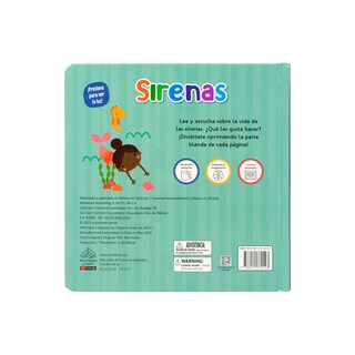 Foto 3 | Libro Cuento Infantil Presiona Para Ver Las Luces: Sirenas- Advanced - Varios Autores
