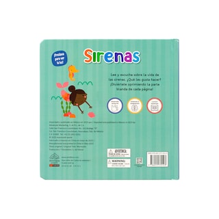 Foto 4 | Libro Cuento Infantil Presiona Para Ver Las Luces: Sirenas- Advanced - Varios Autores