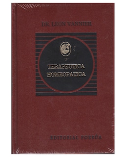 Foto 1 | Libro Compendio De Terapéutica Homeopática- Editorial Porrúa - Vannier, León