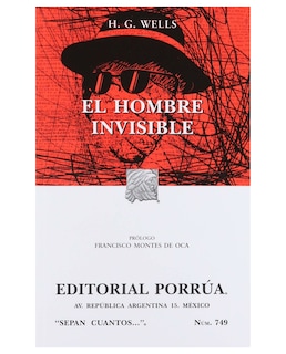 Foto 1 | Libro El Hombre Invisible- Editorial Porrúa - Wells, Herbert George