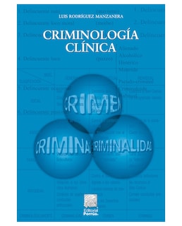 Foto 1 | Libro Criminología Clínica- Editorial Porrúa - Rodríguez Manzanera, Luis