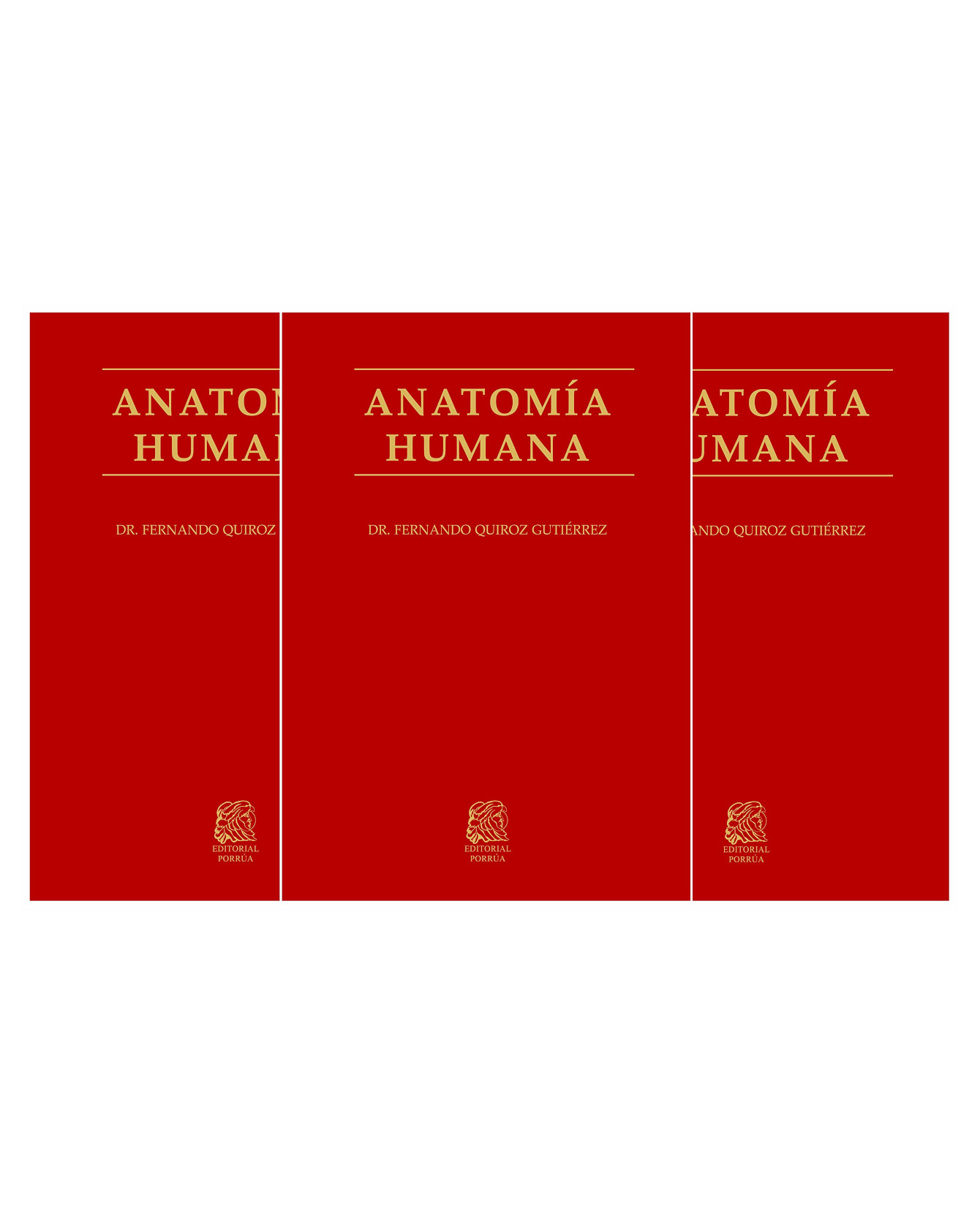 Foto 2 pulgar | Libro Anatomía Humana Tomo I-iii- Editorial Porrúa - Quiroz Gutiérrez- Fernando