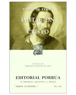 Foto 1 | Libro Imitación De Cristo- Editorial Porrúa - Kempis, Tomás De