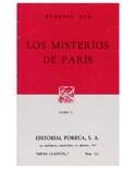 Libro Los Misterios De París Tomo I- Editorial Porrúa - Sue, Eugenio