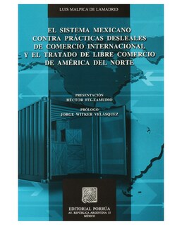 Foto 1 | Libro Sistema Mexicano Contra Prácticas Desleales De Comercio Internacional- Editorial Porrúa - Malpica De La Madrid-