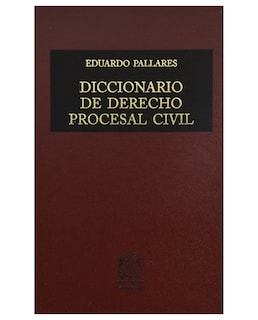 Foto 1 | Libro Diccionario De Derecho Procesal Civil- Editorial Porrúa - Pallares Portillo/Eduardo