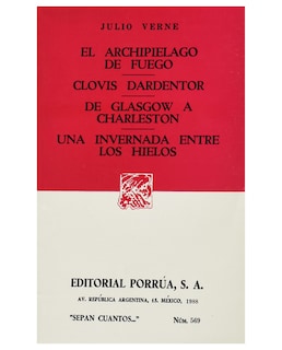 Foto 1 | Libro Archipiélago de Fuego Clovis Dardentor Editorial Porrúa Verne Julio