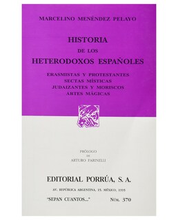 Foto 1 | Libro Historia de Los Heterodoxos Españoles Editorial Porrúa Menéndez Pelayo Marcelino