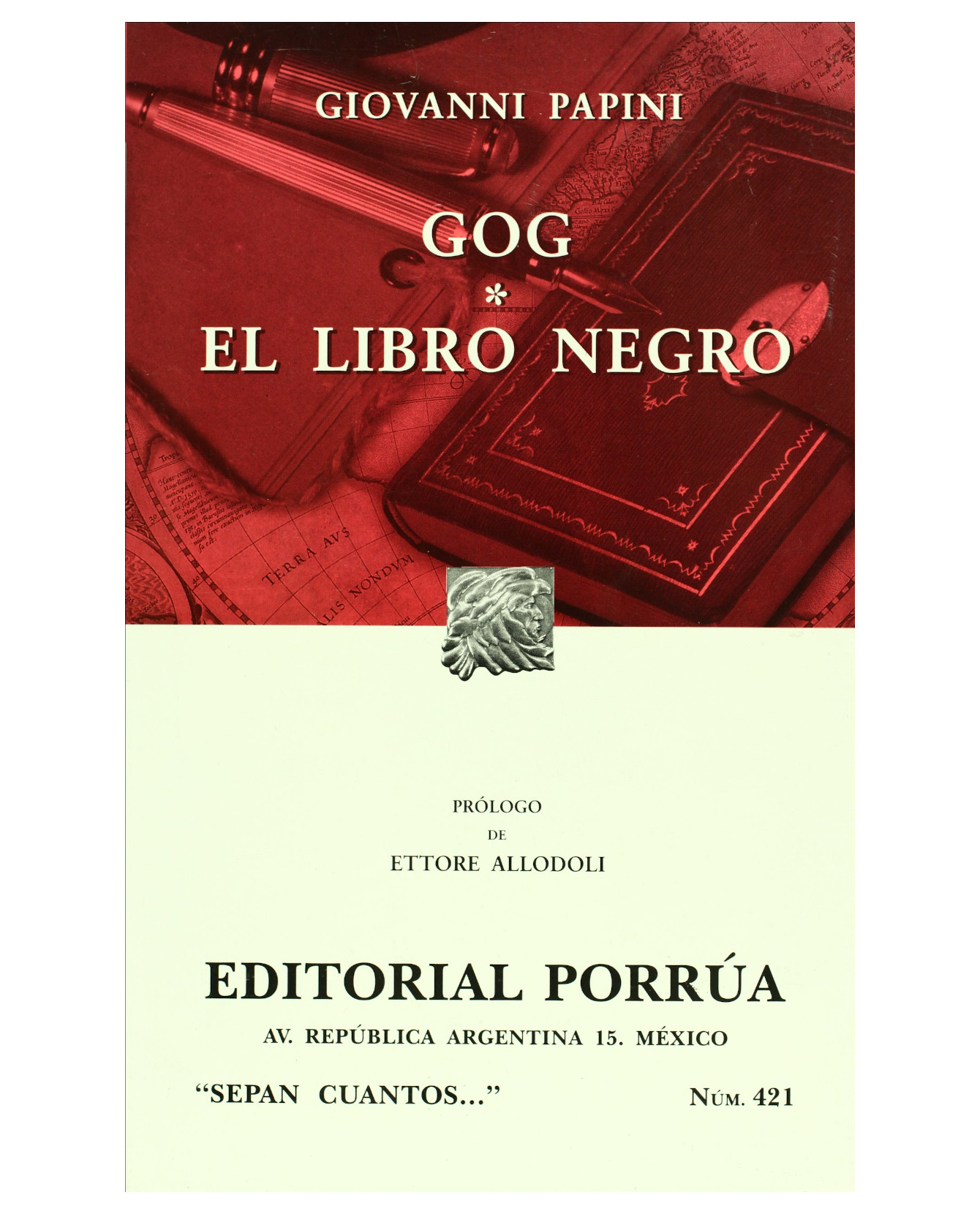 Foto 2 pulgar | El Libro Negro Editorial Porrúa Autor Giovanni Papini