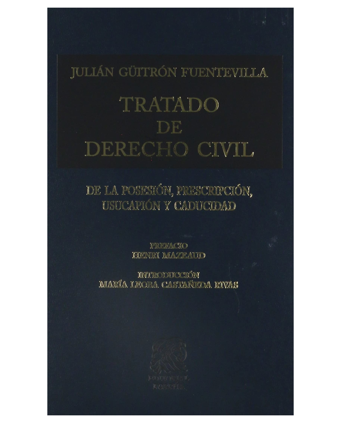 Foto 2 pulgar | Libro Tratado De Derecho Civil Tomo Xii- Editorial Porrúa - Güitrón Fuentevilla, Julián