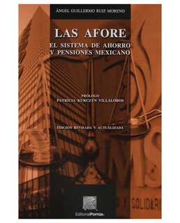 Foto 1 | Libro Las Afore- Editorial Porrúa - Ruiz Moreno, Ángel Guillermo