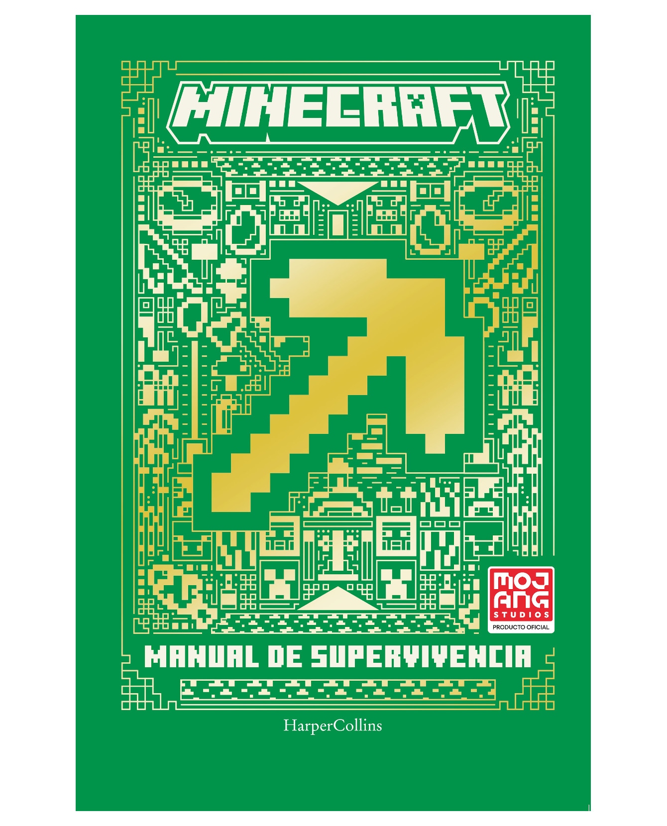 Libro Manual De Supervivencia De Minecraft- Harperkids Ibérica - Mojang Ab $540