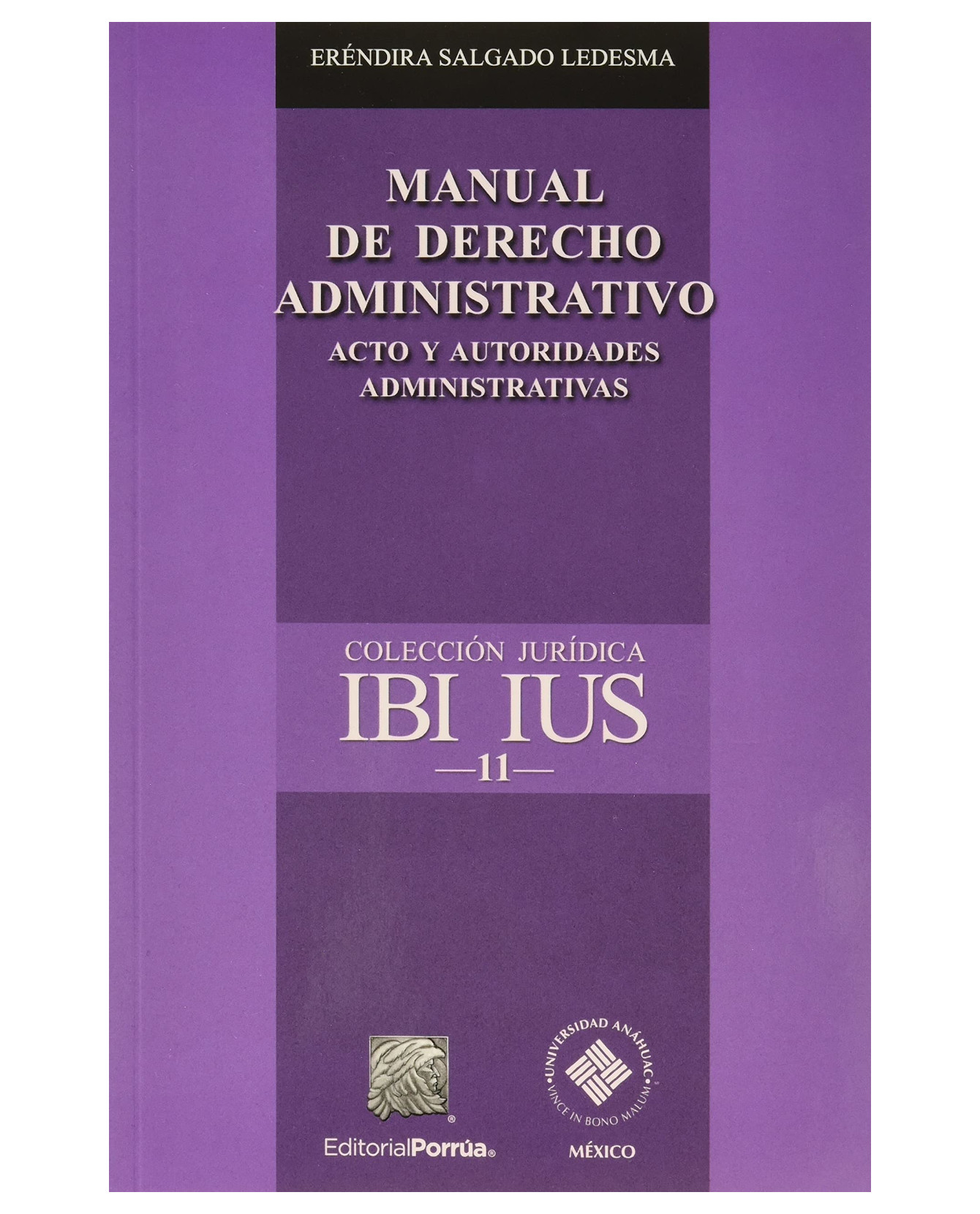 Foto 2 pulgar | Libro Manual De Derecho Administrativo- Editorial Porrúa - Salgado Ledesma, Francisca Eréndira
