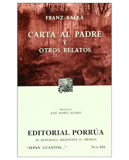 Foto 1 | Libro Carta Al Padre Y Otros Relatos- Editorial Porrúa - Kafka, Franz