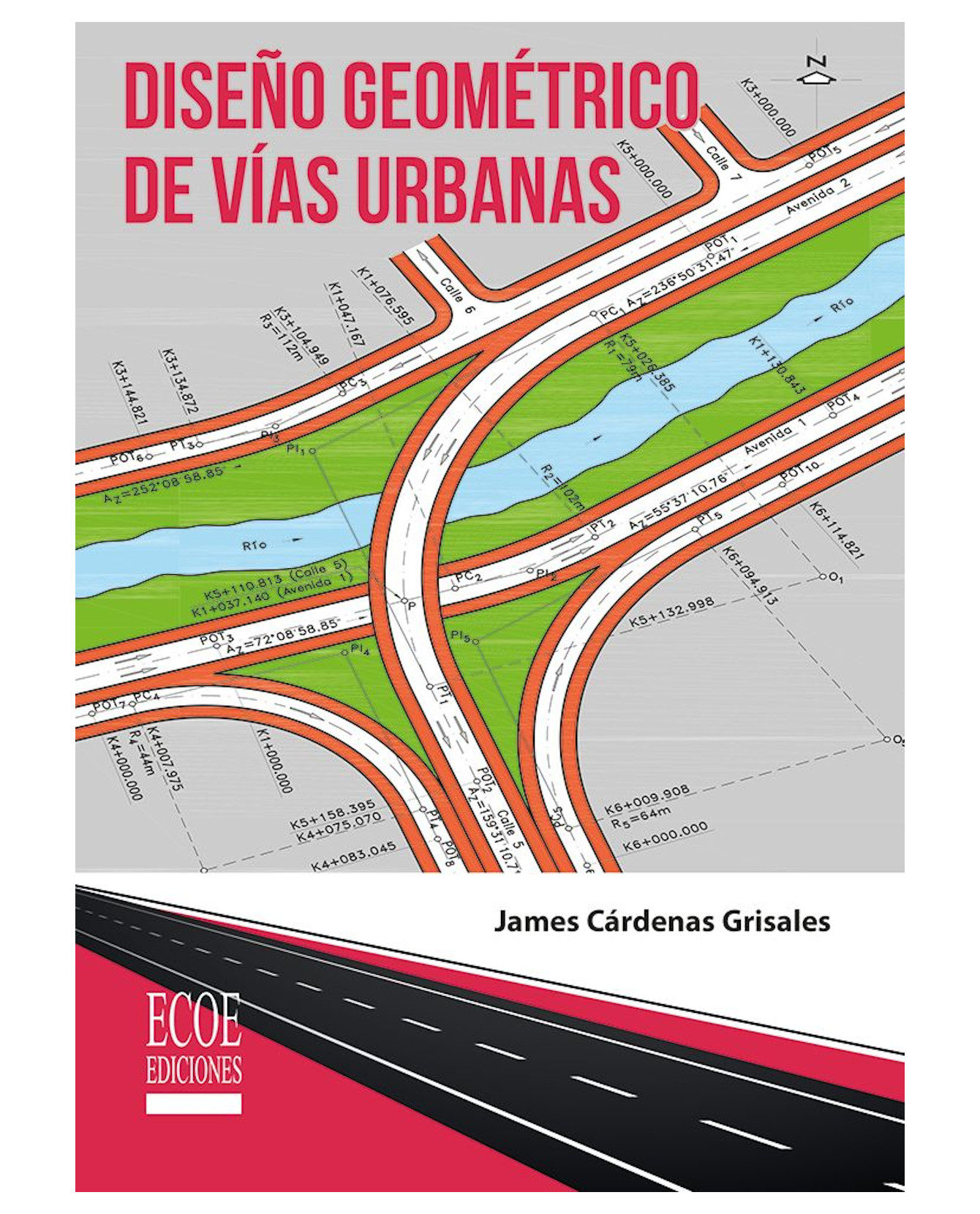 Foto 2 pulgar | Libro Diseño Geométrico De Vías Urbanas- Ecoe - James Cárdenas
