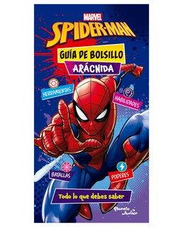 Foto 1 | Libro Spider-man. Guía De Bolsillo Arácnida- Planeta Infantil - Marvel