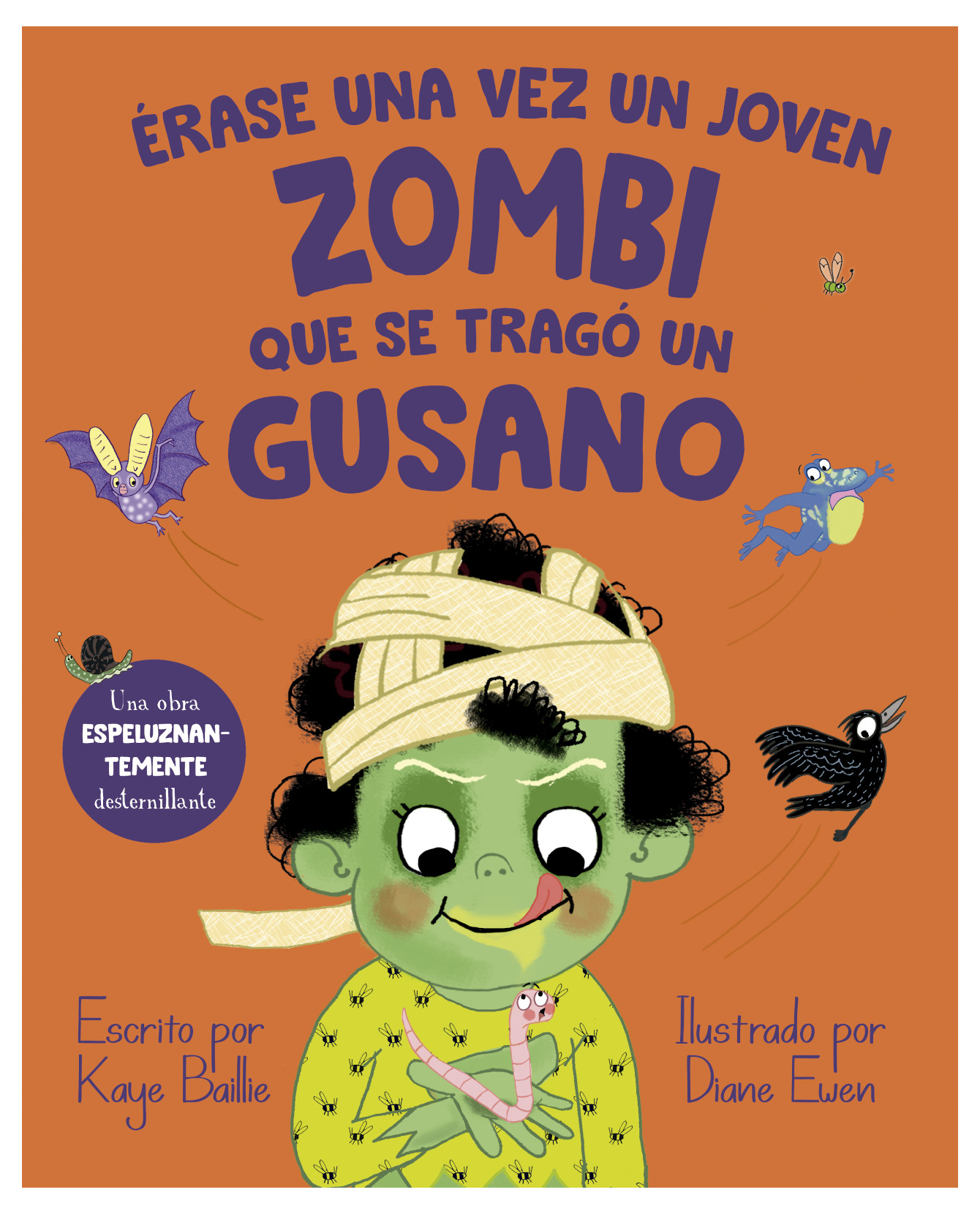 Foto 2 pulgar | Libro Érase Una Vez Un Joven Zombi Que Se Tragó Un Gusano- Picarona-obelisco - Baillie, Kaye