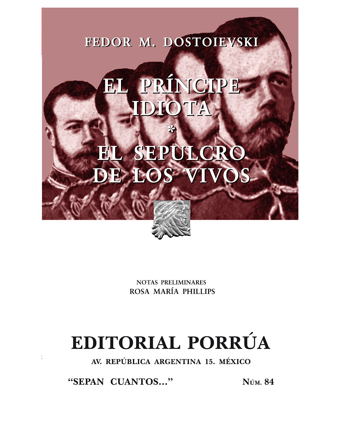 Foto 2 pulgar | Libro El Príncipe Idiota · El Sepulcro De Los Vivos- Editorial Porrúa - Dostoievski, Fiódor Mijáilovich