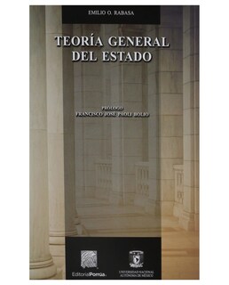 Foto 1 | Libro Teoría General Del Estado- Editorial Porrúa - Rabasa, Emilio Óscar