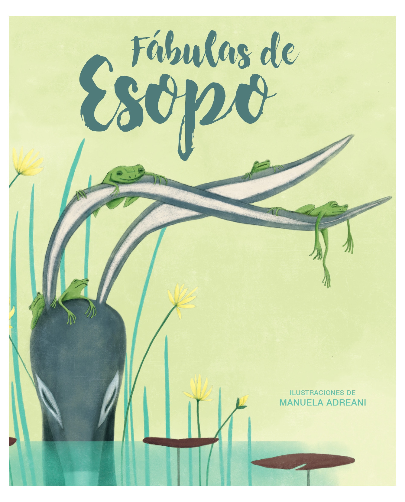 Libro Fabulas De Esopo- Vvkids - Ilustraciones De M. Adreani