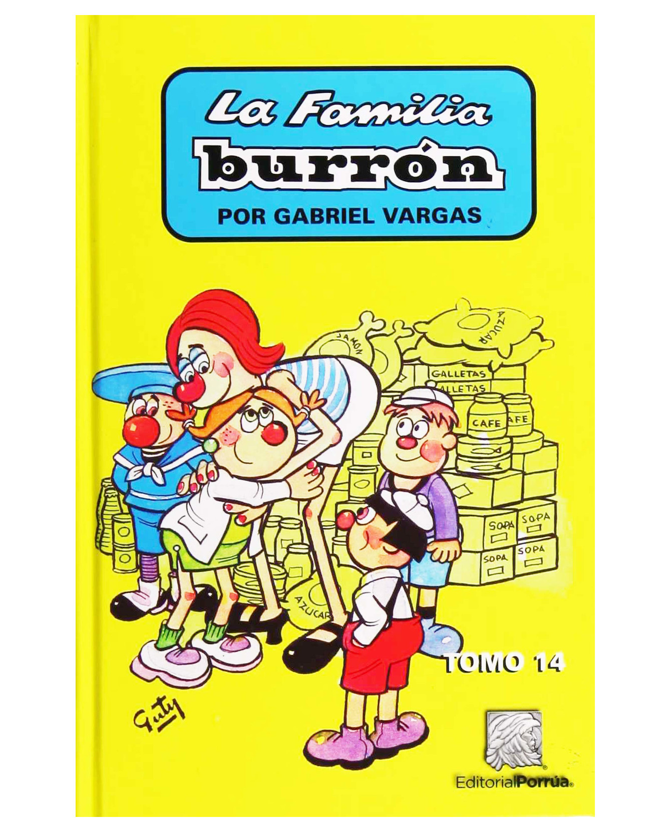 Foto 1 | Libro La Familia Burrón 14- Editorial Porrúa - Vargas, Gabriel