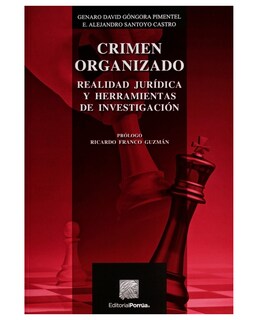 Foto 1 | Libro Crimen Organizado- Editorial Porrúa - Góngora Pimentel, Genaro David