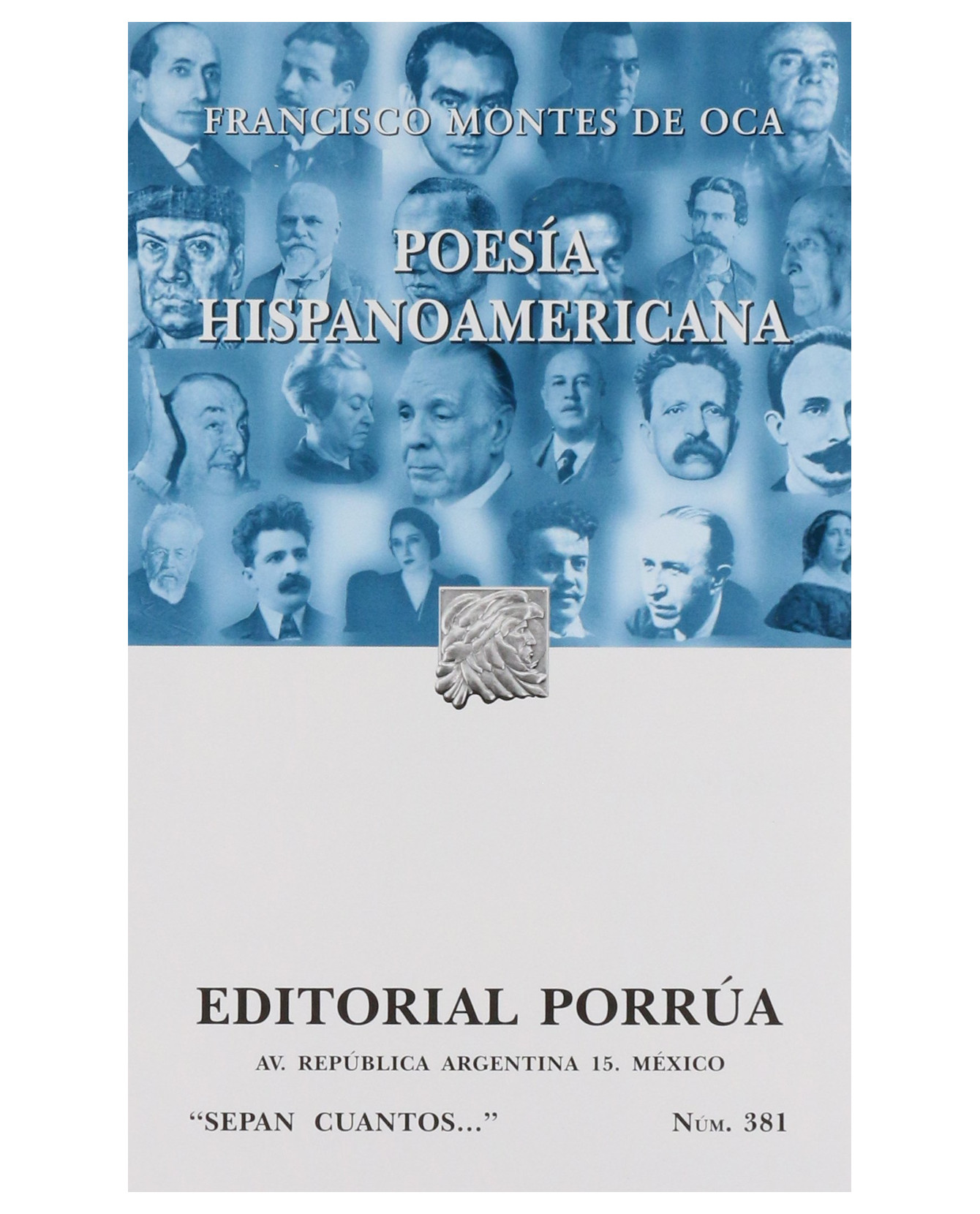 Foto 2 pulgar | Libro Poesía Hispanoamericana- Editorial Porrúa - Montes De Oca, Francisco