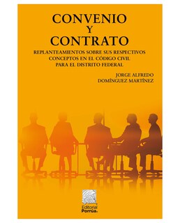 Foto 1 | Libro Convenio Y Contrato- Editorial Porrúa - Domínguez Martínez, Jorge Alfredo