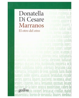 Foto 1 | Libro Marranos El Otro Del Otro- Gedisa - Donatella, Di Cesare