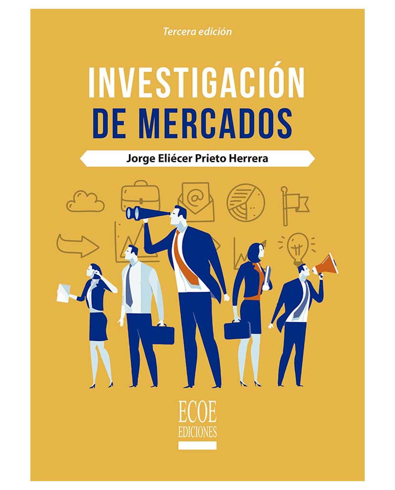 Foto 2 pulgar | Libro Investigación De Mercados- Ecoe - Jorge Prieto