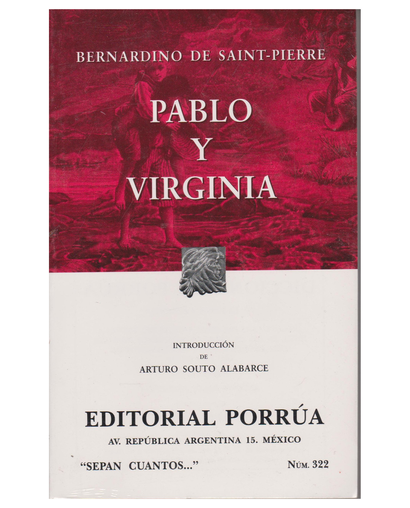 Libro Pablo Y Virginia- Editorial Porrúa - Saint Pierre, Bernardino De