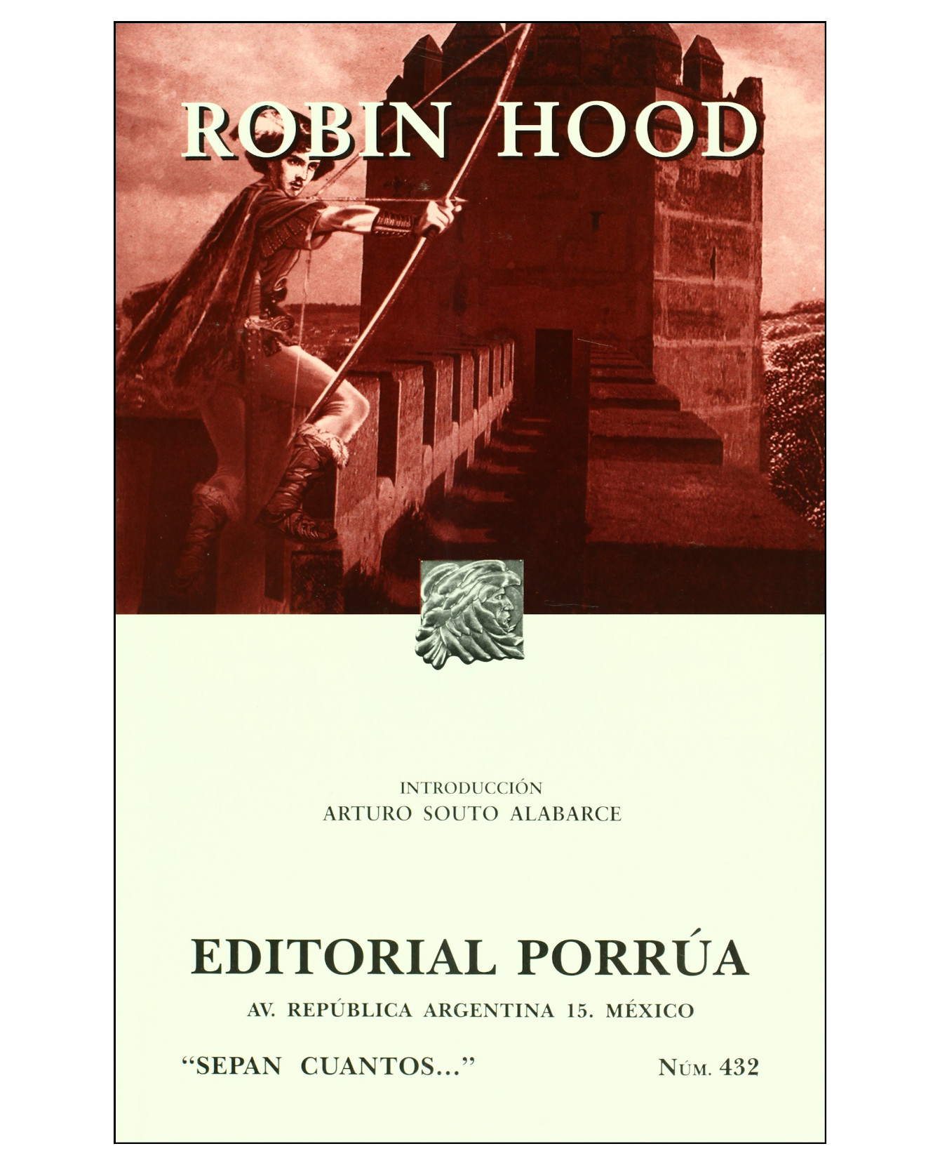 Libro Robín Hood- Editorial Porrúa - Anónimo