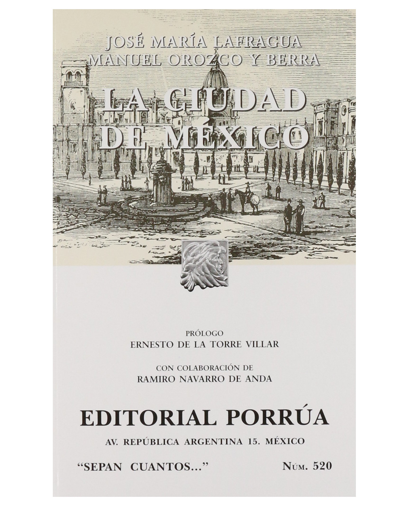 Foto 2 pulgar | Libro La Ciudad De México- Editorial Porrúa - Lafragua, José María,orozco Y Berra, Manuel
