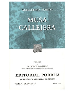Foto 1 | Libro Musa Callejera- Editorial Porrúa - Prieto, Guillermo