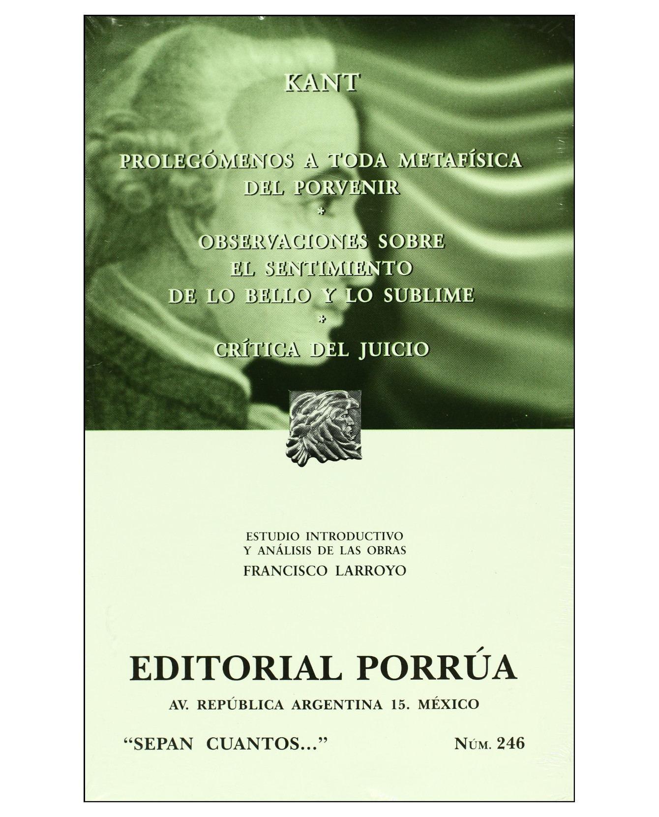Foto 2 pulgar | Libro Prolegómenos A Toda Metafísica Del Porvenir- Editorial Porrúa - Kant, Manuel