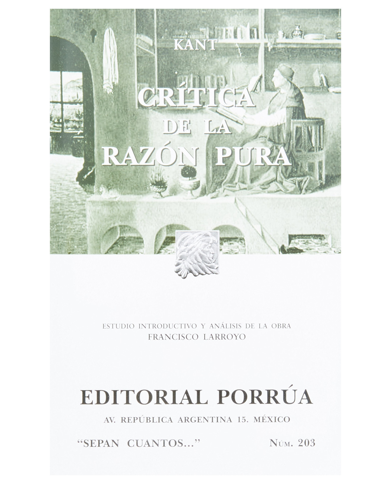 Foto 2 pulgar | Libro Crítica De La Razón Pura- Editorial Porrúa - Kant, Manuel