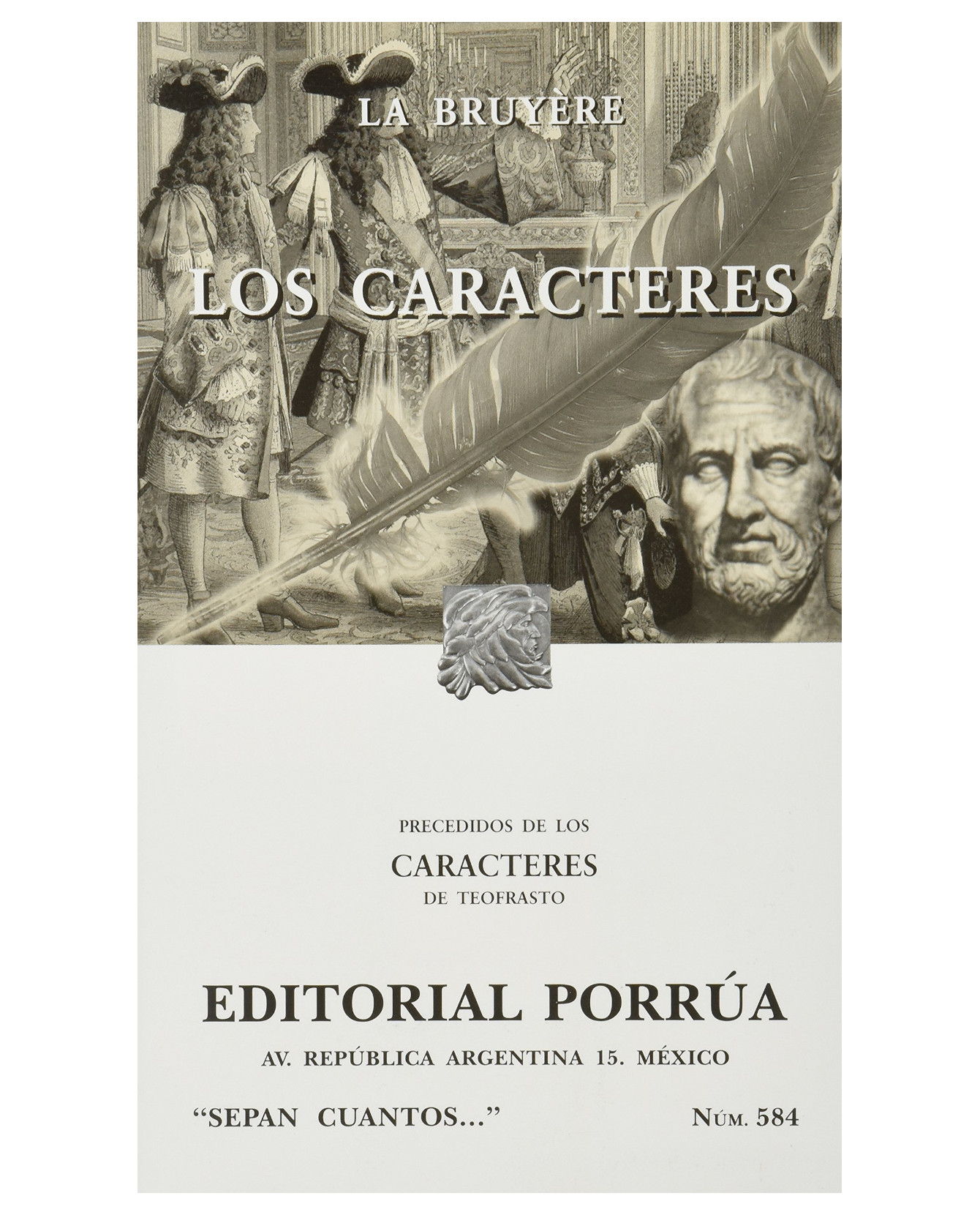 Foto 2 pulgar | Libro Los Caracteres- Editorial Porrúa - La Bruyére, Jean De