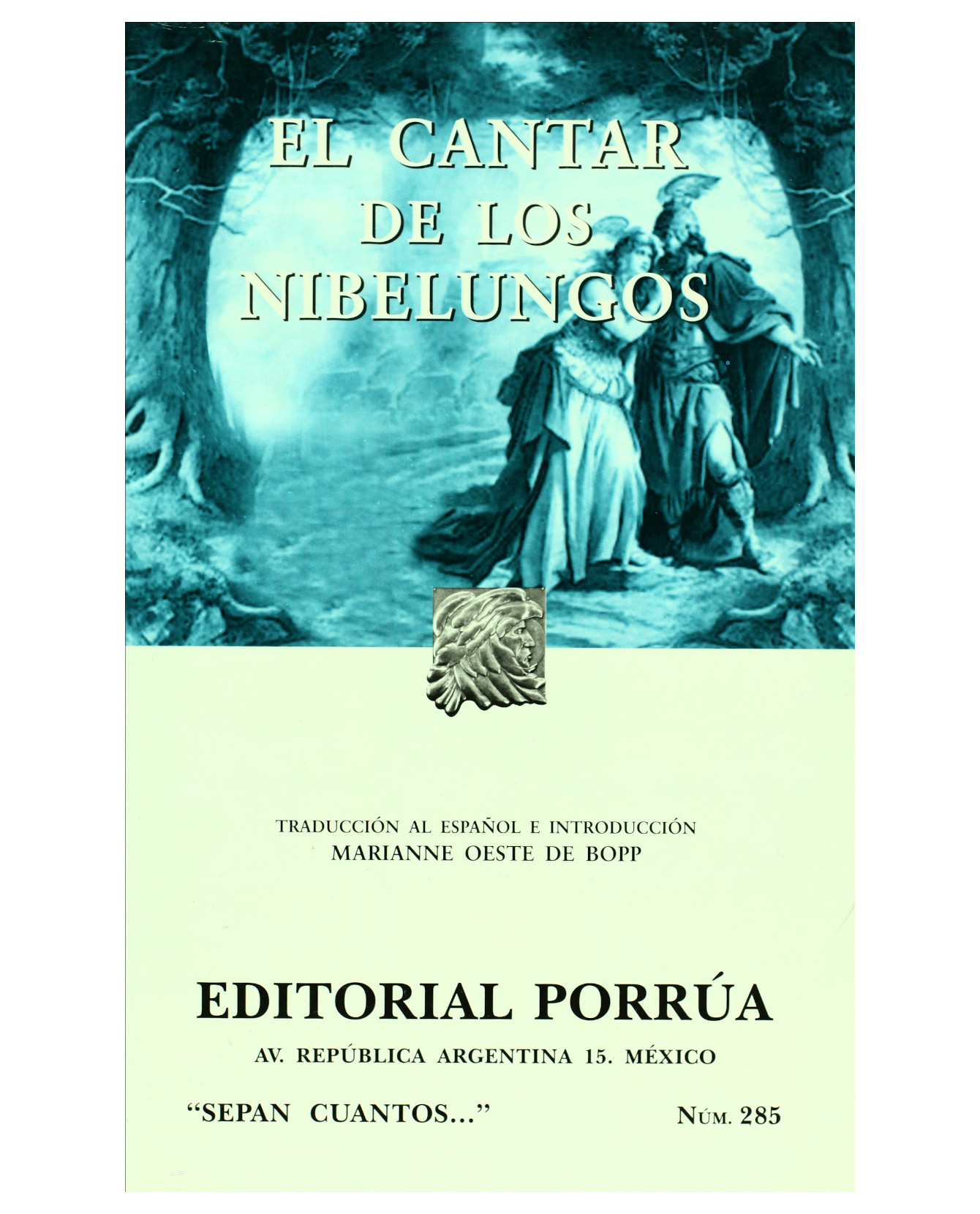 Foto 2 pulgar | Libro El Cantar De Los Nibelungos- Editorial Porrúa - Sin Autor