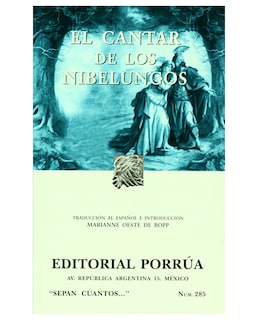 Foto 1 | Libro El Cantar De Los Nibelungos- Editorial Porrúa - Sin Autor