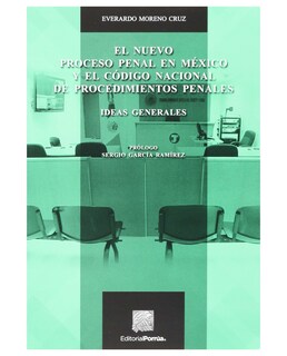 Foto 1 | Libro El Nuevo Proceso Penal En México Y El Código Nacional De Procedimientos Penales- Editorial Porrúa - More