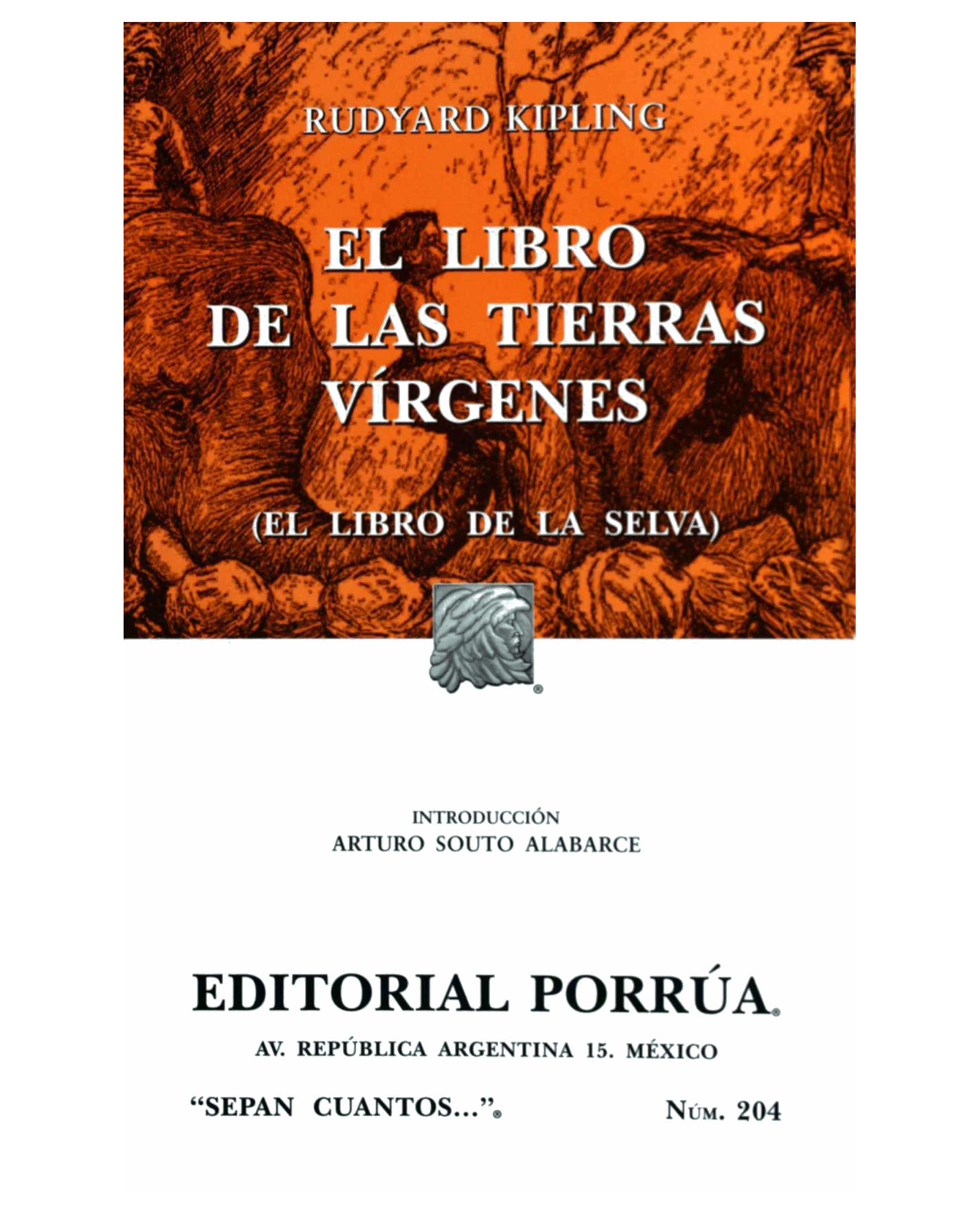 Foto 2 pulgar | El Libro De Las Tierras Vírgenes (el Libro De La Selva)- Editorial Porrúa - Kipling, Rudyard