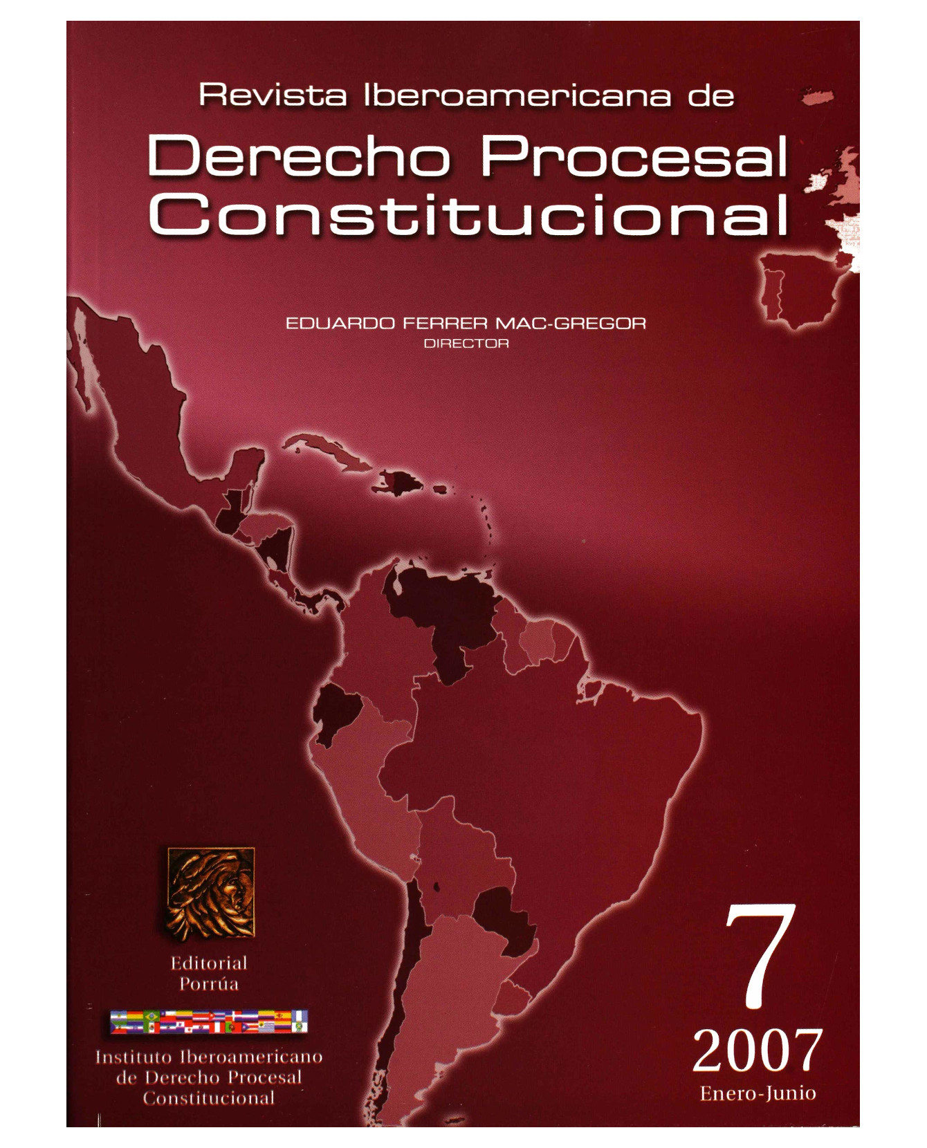 Foto 2 pulgar | Libro Revista Iberoamericana De Derecho Procesal Constitucional 7 Enero-junio 2007- Editorial Porrúa - Ferrer Mac-grego