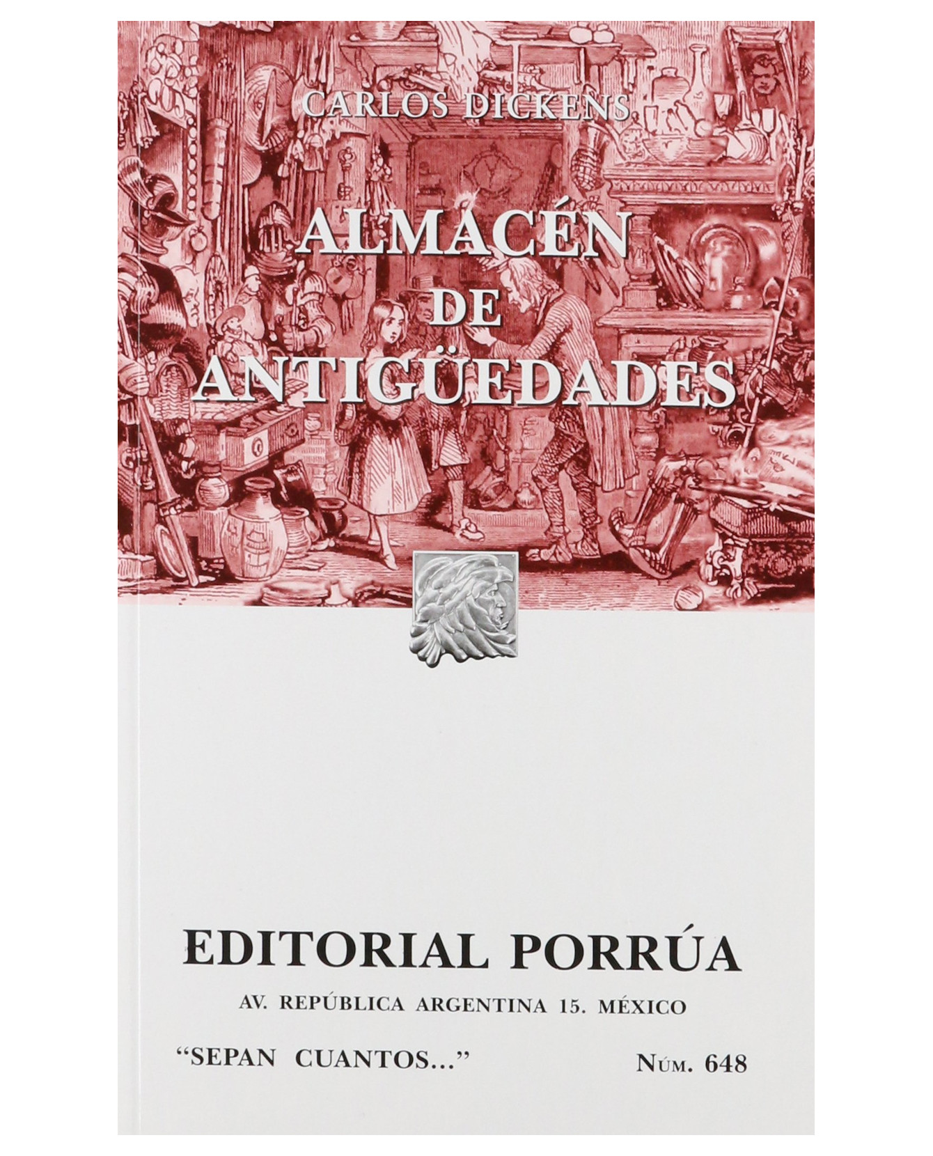 Foto 2 pulgar | Libro Almacén De Antigüedades- Editorial Porrúa - Dickens, Carlos